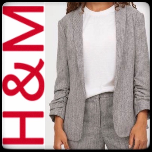H&M Jackets & Blazers - 🏈 H&M BLAZER - TWEED PATTERNED